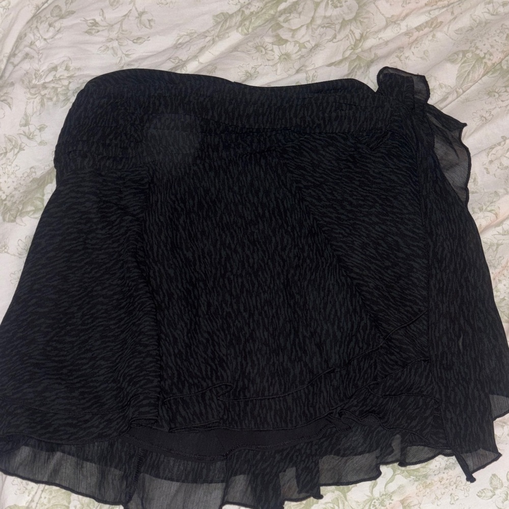 Aerie Black Skirt Dress